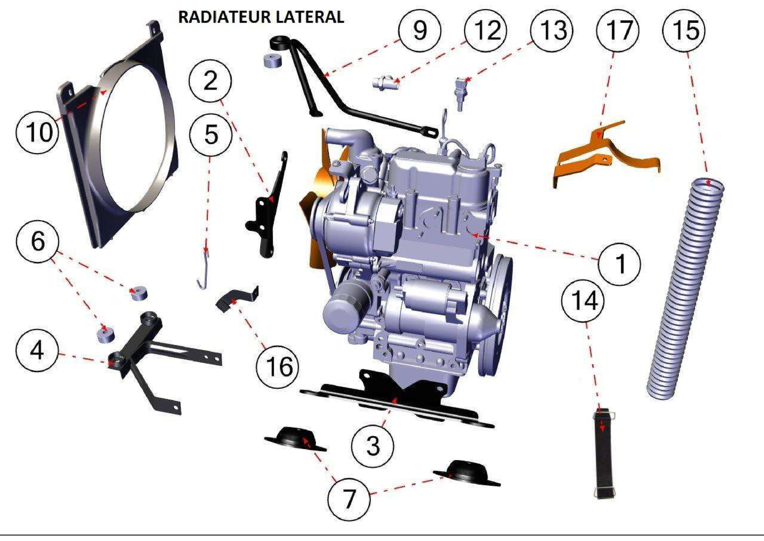 Motorfäste & motorupphängning